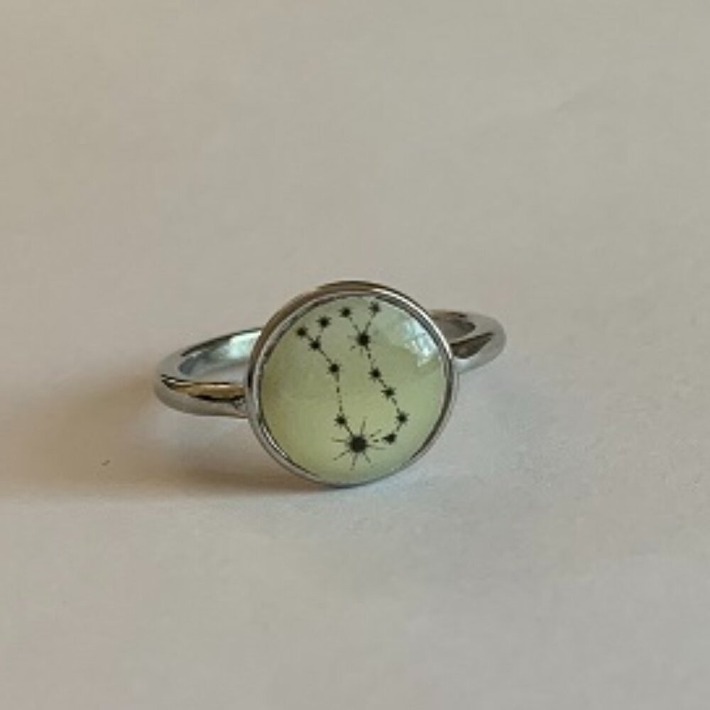 Gemini Constellation Ring